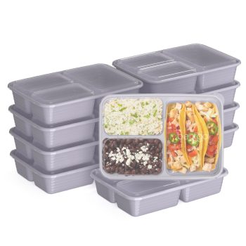 Bentgo Prep 3-Compartment Meal Prep Containers (20-Piece)
