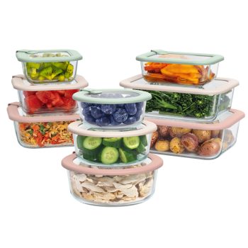 Bentgo Signature Glass Food Storage Set (18-Piece)